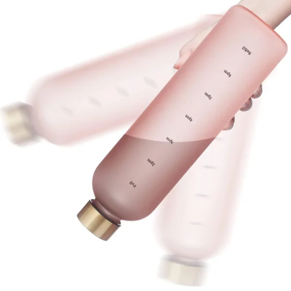 32oz Transparent Frosted Water Bottle - Image 3
