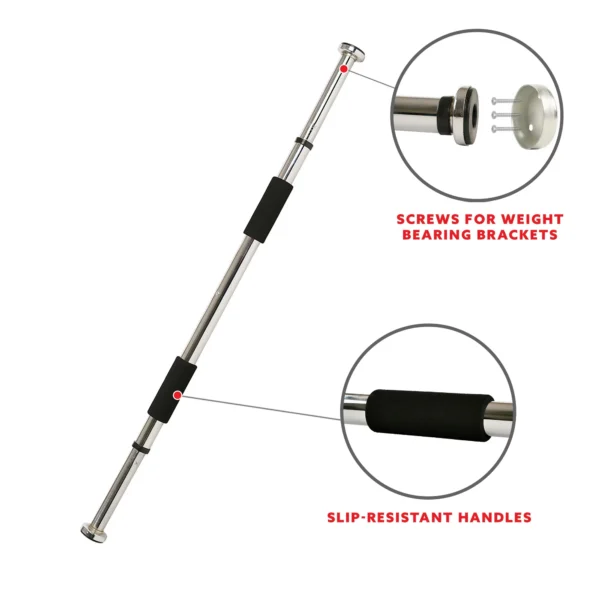Pull Up Exercise Bar for Chin Up Doorway - Image 2
