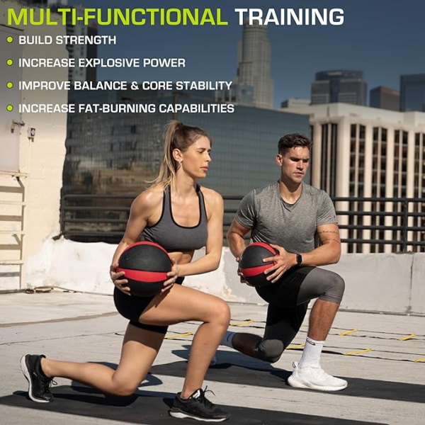 Weighted Medicine Ball for Full Body Workouts - Image 3