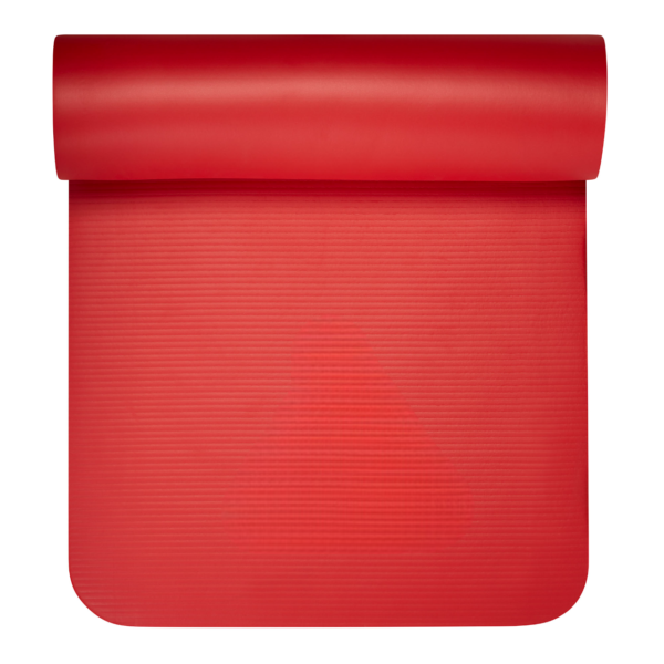 15mm Pro Fitness Mat, Extra-Thick Foam, Red - Image 3